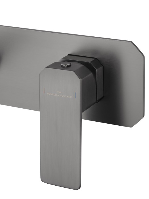 Смеситель для раковины встраиваемый, Wonzon & Woghand Diamond, WW-88869011-BGM цвет: графит