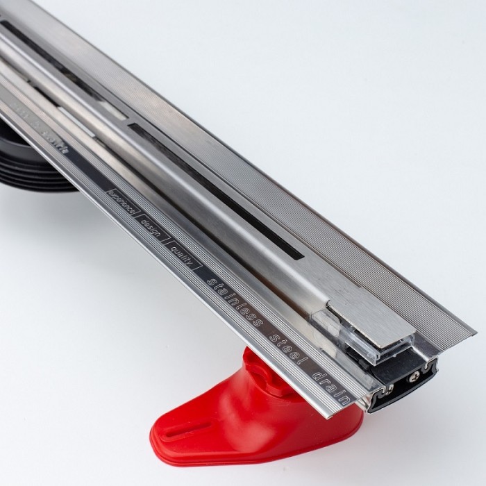 Душевой лоток BERGES SUPER line 750, матовый хром, S-сифон D50 H60, арт.090182