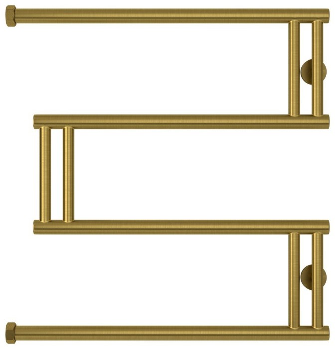Сунержа Водяной полотенцесушитель 600x600, High-Tech+, 051-4050-6060 цвет: состаренная латунь