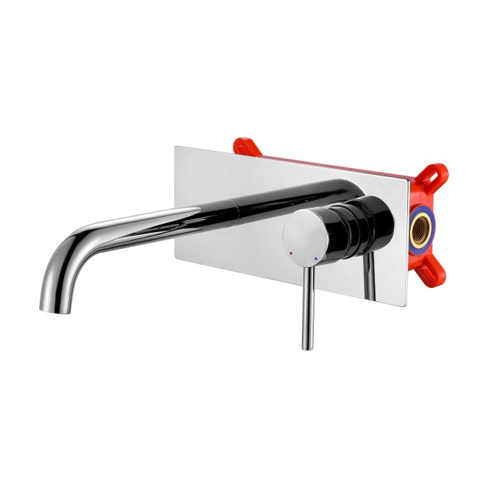 Смеситель для раковины, рычажный, BERGES Ventas, хром арт. 076009