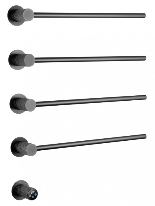 Полотенцесушитель электрический встраиваемый, Wonzon &amp; Woghand Munchen, WW-A354-GM цвет: графит