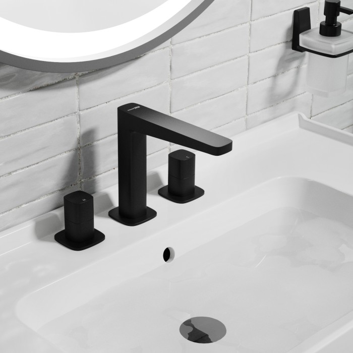 Встраиваемый смеситель для раковины Nuthe 9100 WasserKRAFT арт. 9135