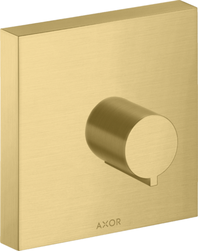 Запорный вентиль Starck Axor, шлифованное золото арт. 10972250