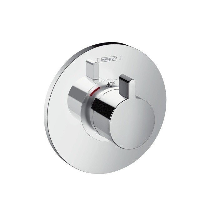 Термостат для душа скрытого монтажа, Hansgrohe Ecostat S, хром арт. 15756000