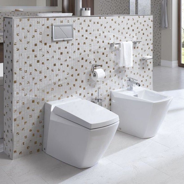 Биде напольное, Jewelhex TOTO, BT681V#XW цвет: белый