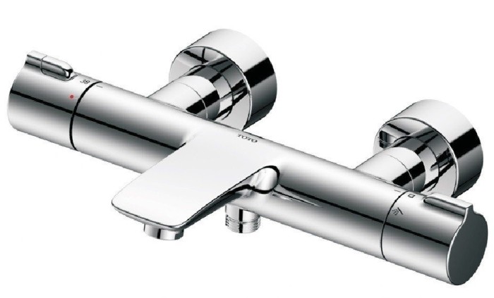 Смеситель термостат для ванны, настенный, MH TOTO, VB10054C цвет: хром