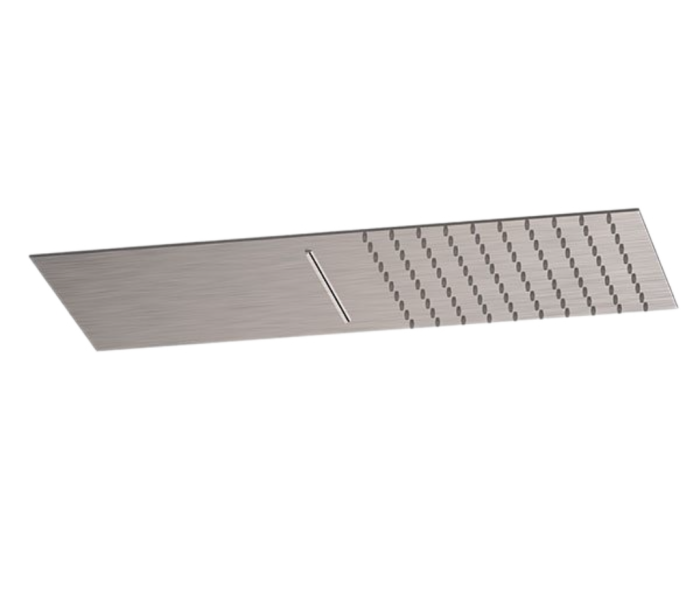 Верхний душ настенный 50x22 см матовый, Remer X Style Inox, скрытого монтажа SS350UFCAX