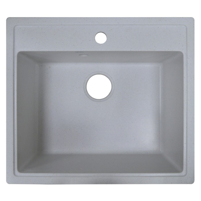Кухонная мойка Litos 570x505x200 искусственный мрамор, хлопок, Azario Litos - CS00079702