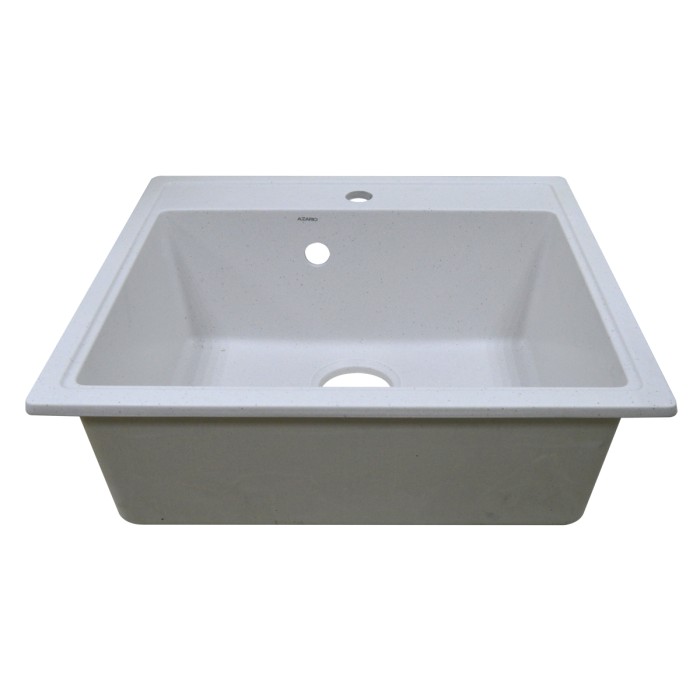 Кухонная мойка Litos 570x505x200 искусственный мрамор, хлопок, Azario Litos - CS00079702