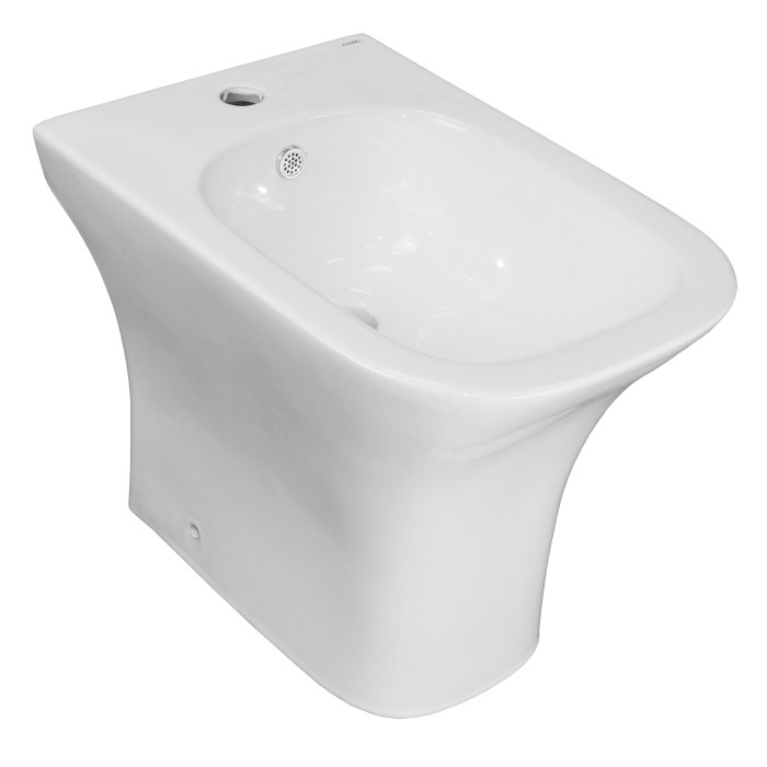 Биде напольное 525х340х400 мм., белый, Azario FRETTA SQUARE - AZ-1215C