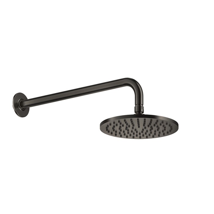 Душевая головка шарнирная на 1/2” с защитой отизвесткового налёта, Gessi Inciso, black xl арт. 58148#299