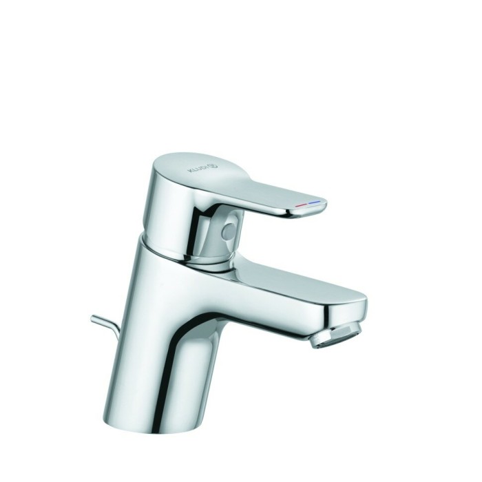 Однорычажный смеситель на умывальник 60, c донным клапаном, pure and easy Kludi, хром - 373850565