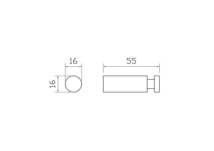 Крючок для ванной, Wonzon & Woghand Easy, WW-8105-2-BG цвет: золото