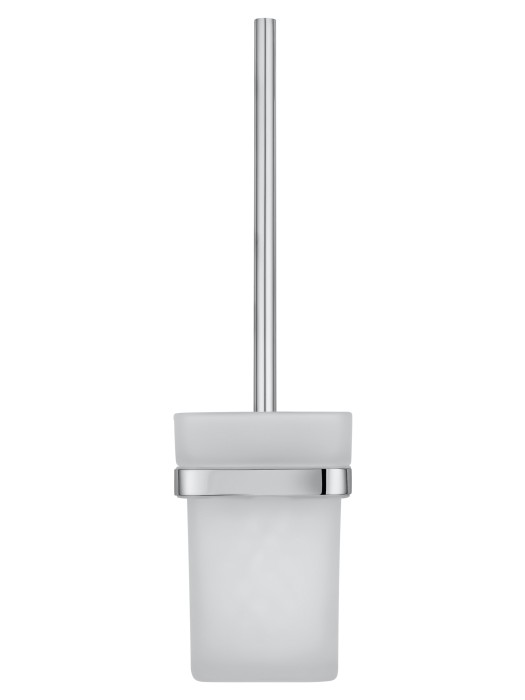 Туалетный ершик в комплекте, Wonzon & Woghand Flat, WW-9729 цвет: хром