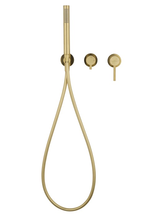 Смеситель для душевой системы встраиваемый, Wonzon & Woghand Stick, WW-838017-BG цвет: золото