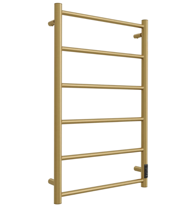 Полотенцесушитель электрический Двин J Neo 80х50, матовое золото арт. 4657795054365