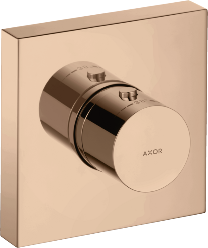 Термостат для душа ShowerSolutions Axor, полированное красное золото арт. 10755300