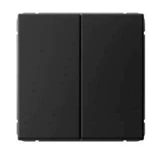 Переключатель 2-клавишный Schneider Electric ATLASDESIGN Карбон арт. ATN001065