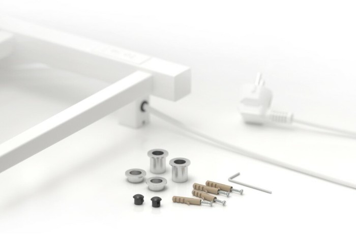 Стилье Электрический полотенцесушитель 1000x300, Формат 26, 12526-8040 цвет: белый