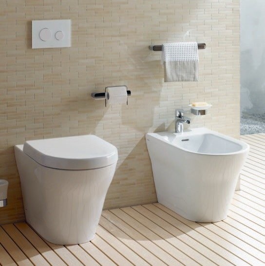 Биде напольное, MH TOTO, BW10046G цвет: белый