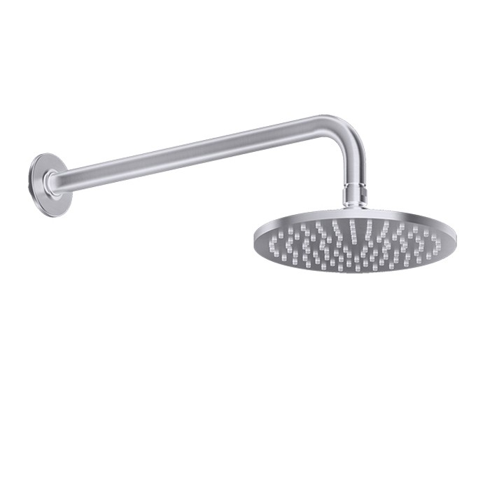 Душевая головка настенная, шарнирная на 1/2”, d200мм, Gessi Inciso, finox арт. 58148#149