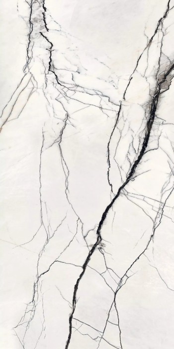 Плитка breach high-glossy zz 160x320 Florim Magnum b&w marble арт. 765503