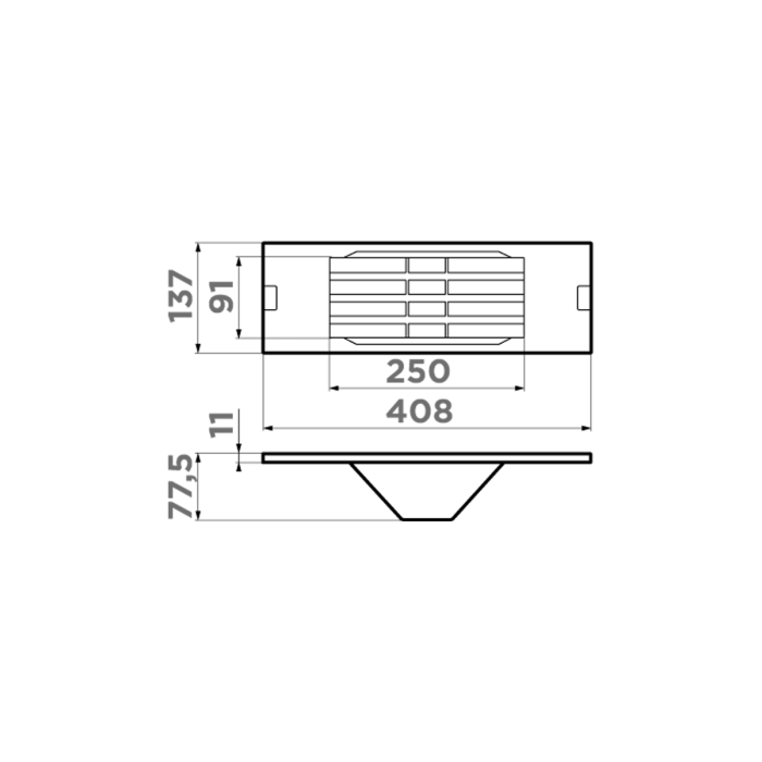 Подставка-сушка для тарелок Omoikiri FG-01 PRO-Bl Matt, 4999045 цвет: черный