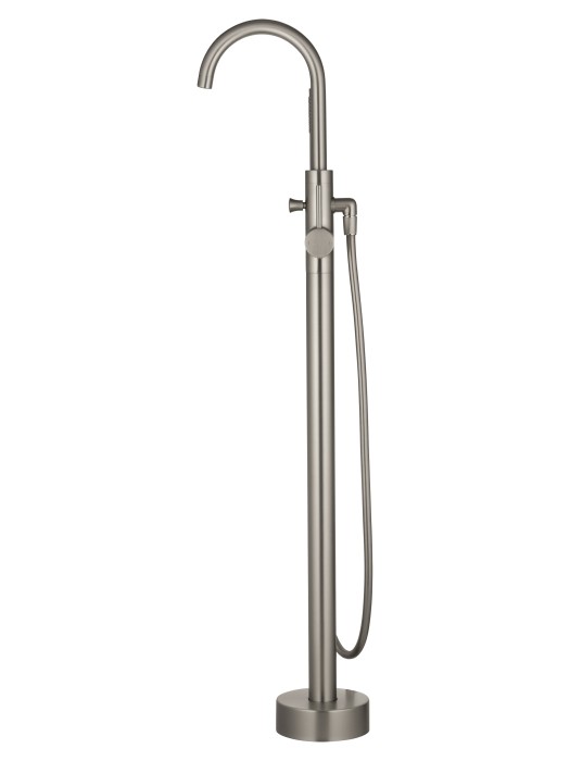 Смеситель для ванны напольного монтажа, Wonzon & Woghand Stick, WW-88649017-BN цвет: никель