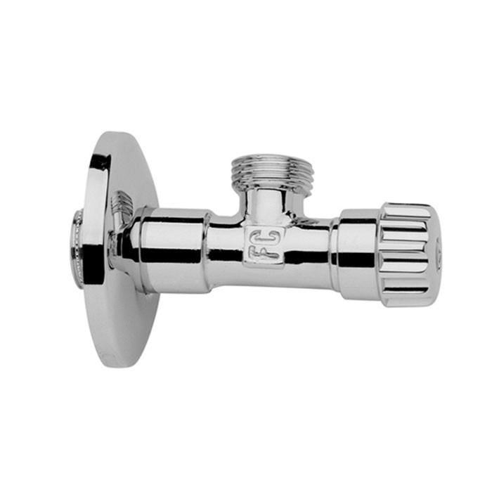 Fima Carlo Frattini Угловой вентиль, слив 1/2", Complementi Bagno, F207CR цвет: хром