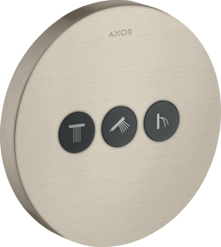 Переключатель потоков ShowerSelect Axor, шлифованный никель арт. 36727820