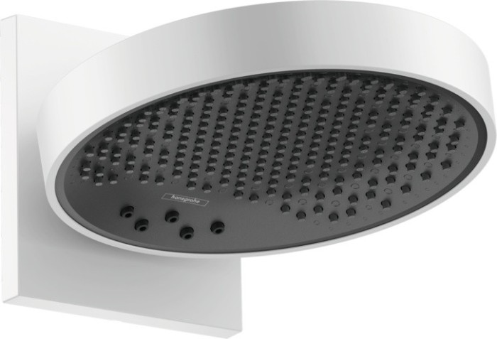Верхний душ с настенным креплением скрытого монтажа Rainfinity Hansgrohe, белый арт. 26233700
