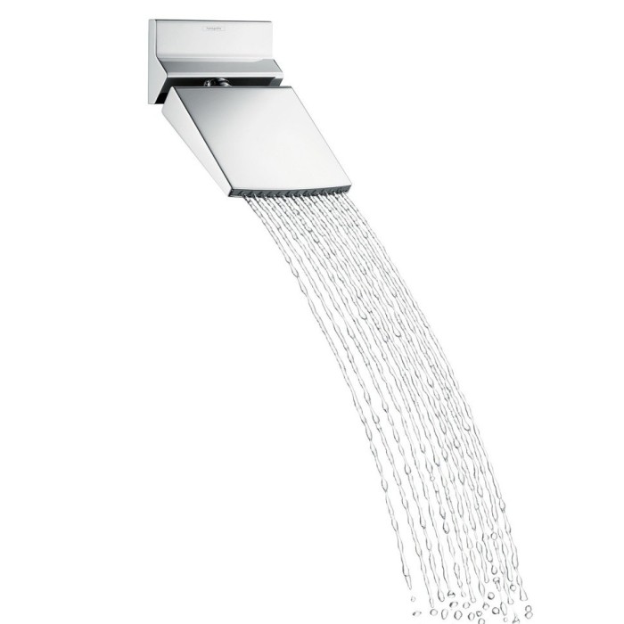 Верхний душ 150 tream с настенным креплением Raindance Rainfall Hansgrohe, хром арт. 26443000