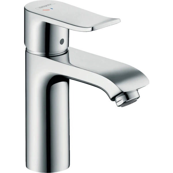 Смеситель для раковины CoolStart со сливным гарнитуром, Hansgrohe Metris, хром арт. 31121000