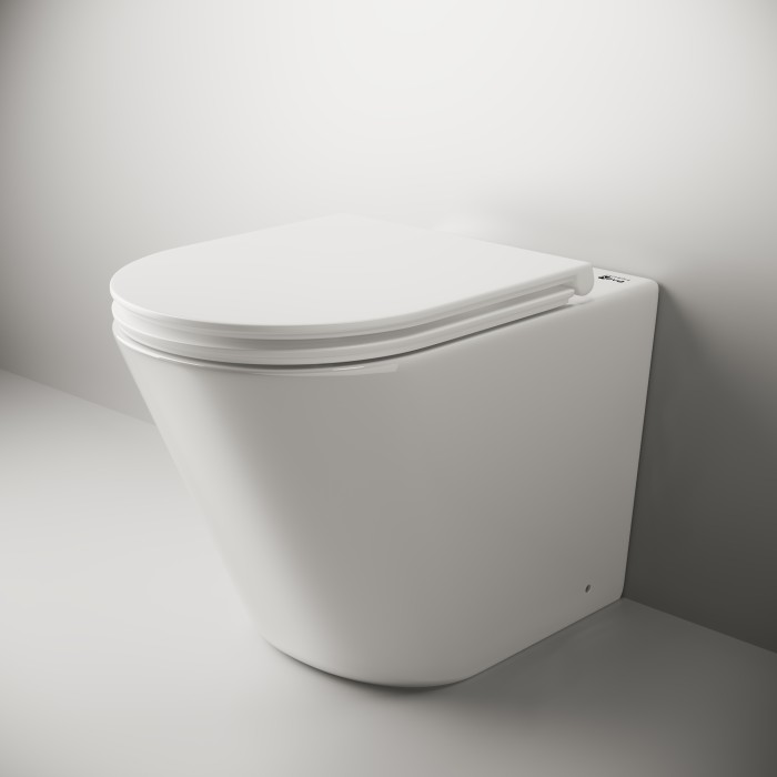 Унитаз с сиденьем Ceramicanova Trend, белый арт. 114010