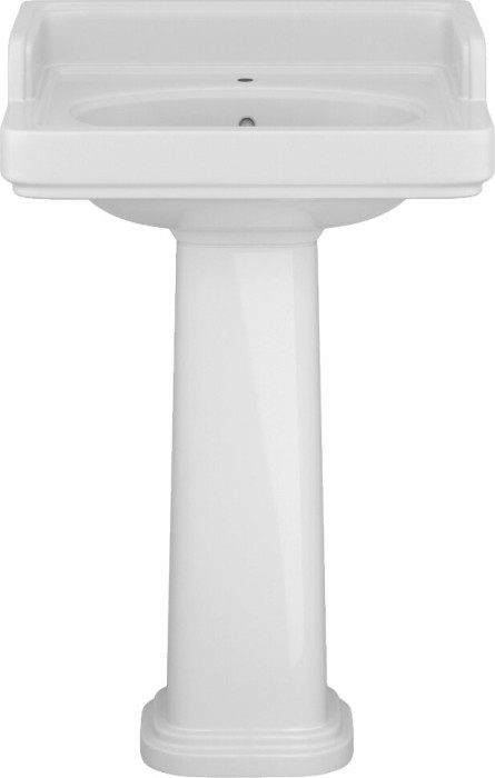 Раковина подвесная 60x50см, Pompei Kerama Marazzi, белый - PO.wb.60