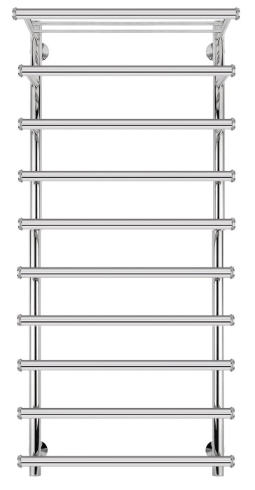 Полотенцесушитель электрический 120x60x70 Турин 6 (хром) Secado арт. 4603777456221