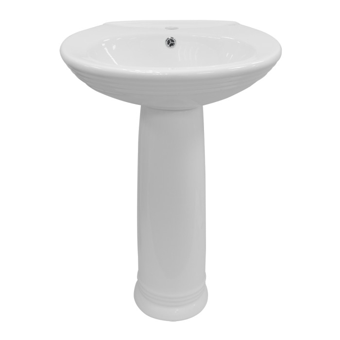 Раковина с пьедесталом BENTY 570х440х820 мм, Azario BENTY - AZ-337P
