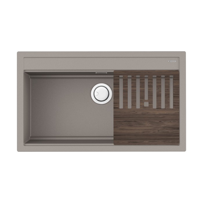 Кухонная мойка Omoikiri Kitagawa 86-LB-GR Artceramic, цвет leningrad grey арт. 4993796