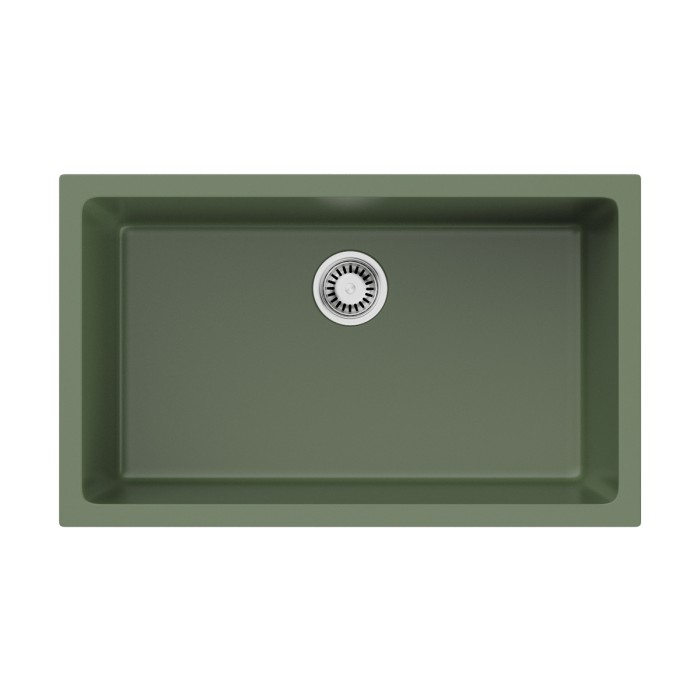Кухонная мойка Omoikiri Okinoshima 76-U, цвет I-OL Natceramic, цвет olive арт. 4997147