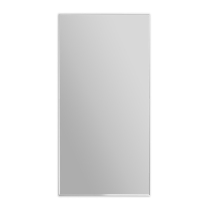 Зеркало 50x90, прямоугольное, в алюминиевой раме, BelBagno арт. SPC-AL-500-900