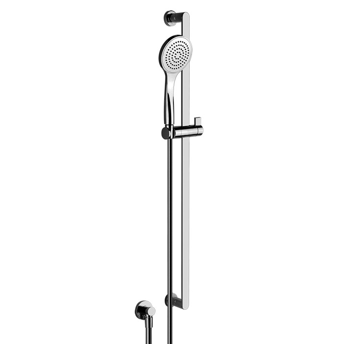 Душевой гарнитур, с ручным душем, шланг 1,5м и вывод воды, Gessi Emporio shower, хром арт. 47264#031