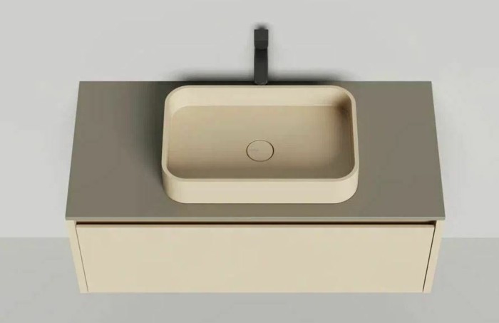 Подвесная тумба domino 1000, эмаль, гладкий, Salini арт. 27D110