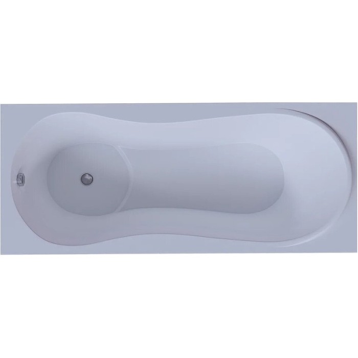 Акриловая ванна 170x70 без гидромассажа, с фронтальным экраном (слив слева) Aquatek Афродита арт. AFR170-0000032