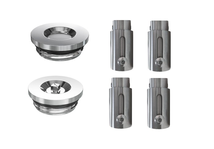 Полотенцесушитель водяной 500х1100 Aquatek Поларис, хром арт. AQ KO1610CH