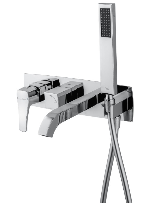 Смеситель для ванны встраиваемый, Wonzon & Woghand Flex, WW-88889072-CR цвет: хром