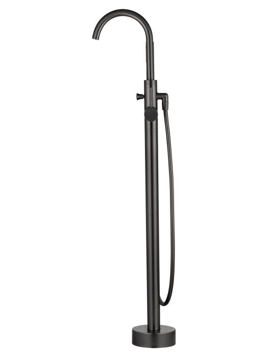 Смеситель для ванны напольного монтажа, Wonzon & Woghand Stick, WW-88649017-BGM цвет: графит