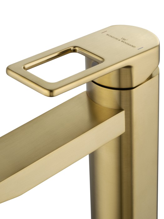 Смеситель для раковины, Wonzon & Woghand Frame, WW-88139010-BG цвет: золото