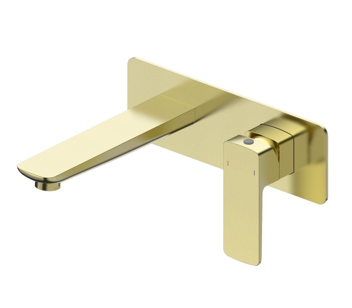 Смеситель для раковины встраиваемый, Wonzon &amp; Woghand Edge, WW-88869003-BG цвет: золото