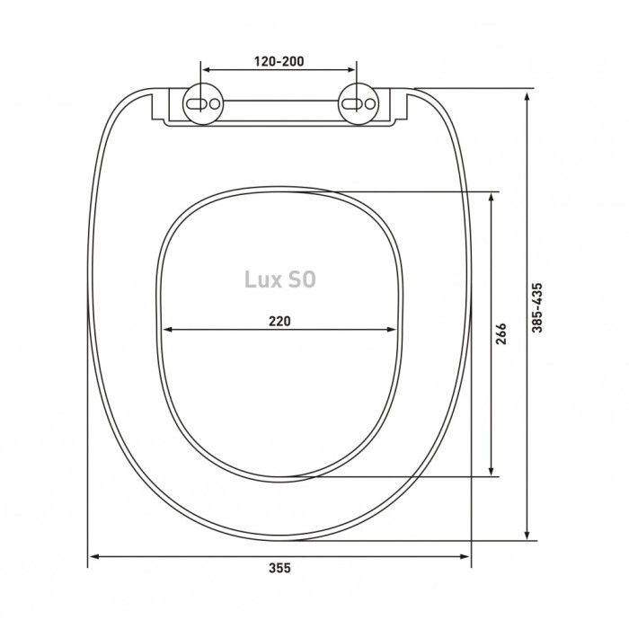 Сиденье для унитаза Berges Lux SO  арт. 010603