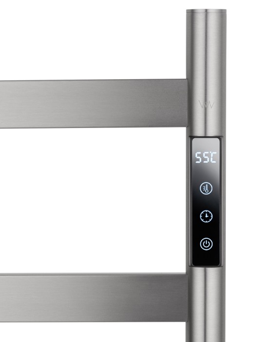 Полотенцесушитель электрический, Wonzon & Woghand Essen, WW-A404-BR цвет: никель